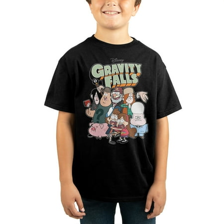 Youth Boys Dipper and Mabel Pines Gravity Falls Shirt-Small