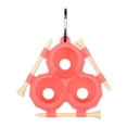 thumbnail image 1 of El soporte de camisetas de pelota de golf contiene 3 bolas de golf bolas de transporte de golf portátiles con clip de carreta para accesorios de golf Rosa, 1 of 8