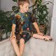 thumbnail image 4 of Balery Cute Butterfly Bear Conjunto de Pijama Infantil de Manga Corta con Estampado – Ropa de Dormir de Algodón Suave-4X-Large, 4 of 6