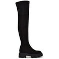 thumbnail image 2 of Nine West Womens Cellie Faux Suede Tall Over-The-Knee Boots, 2 of 3
