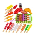 thumbnail image 4 of Xihbxyly En Venta Casa de Juegos para Niños, Juguetes para Barbacoa, Juego de Barbacoa, Cocina, Barbacoa, Kebab, Simulación de Comida, Brochetas a La Parrilla, Kebabs, 4 of 7