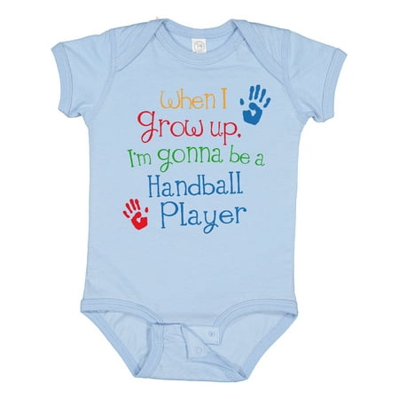 

Inktastic Handball Player Future Gift Baby Boy or Baby Girl Bodysuit
