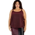 thumbnail image 1 of bar III Débardeur Uni pour Femmes, Rouge, Grande Taille, 2X, 1 of 1