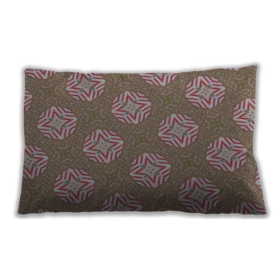 Ahgly Company Indoor Rectangular Patterned Lumbar Throw Pillow, 13 inch by 19 inch