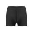 thumbnail image 4 of MSemis Kids Girls Athletic Boxer Shorts for Swimming Dancing Gymnastics Active Boyshorts Black 12, 4 of 5