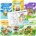 thumbnail image 1 of Libros para colorear Zainpe Christian Bible Stories Kids 24 piezas, 1 of 6