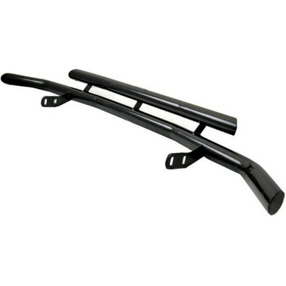 Black Horse Double Layer Front Runner Double Layer Black Compatible with 2021-2023 Toyota Highlander-FD-TR21B