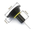 thumbnail image 4 of Motorcycle 16mm 18mm 22mm 24mm Carburetor Diaphragm With Slide And Needle For Gy6 49 50 125 150cc Chinese Scooter Pd24 Pd18j, 4 of 5