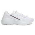 thumbnail image 2 of Guess Viterbo Men's Chunky Sole Lace Up Sneakers In White Size 8, 2 of 6