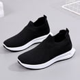 thumbnail image 4 of CPNG Walking Shoes for Women's Woven Orthopedic Breathable Soft Shoes Go Walking Slip On Foam Shoes Hands Slip in Sneakers Arch Support Lightweight and Comfortable Shoe, 4 of 9