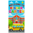 thumbnail image 3 of Colorful Welcome to Kindergarten Banner Backdrop Decor Background, Ideal for School Events First Day of School Parties Classroom Decorations Preschool Open House Decorations, 3 of 8