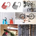 thumbnail image 3 of Dengmore Bicycle Hook Racks And Heavy duty Screw Hooks For Garage Walls And Ceilings Red, 3 of 3