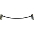 thumbnail image 1 of Super Springs Helper Spring Kit SSA25.5 Leaf Spring Design Half Kit; Rear Upper; 3 Inch Width; Steel; With 1 Spring and 2 Shackles, 1 of 7