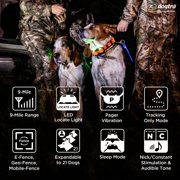Dogtra Pathfinder 2 GPS Dog Tracker E Collar - 9 Mile Range, Waterproof, Free App, No Monthly Fees