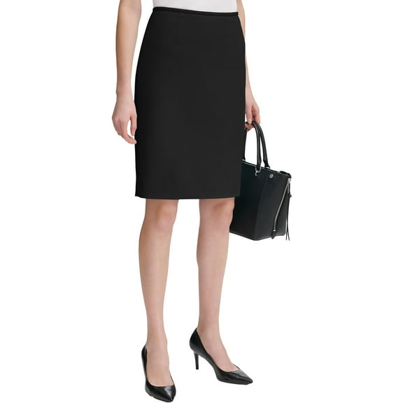 Calvin Klein Womens   Office Knee Length Pencil Skirt