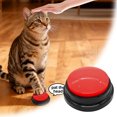 thumbnail image 2 of Interactive Pet Training Voice Button Communication Device for Dogs and Cats with 30 Second Recording Portable Functional Toy, 2 of 5