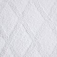 thumbnail image 4 of Vera Wang Collection Diamant Tufté Ensemble de Tapis de Bain Réversible Doux et Absorbant, Style Designer Moderne pour Décoration de Salle de Bain, 2 Pcs, Blanc, USHS6D1117231, 4 of 5
