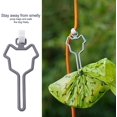 thumbnail image 2 of 5PCS Chien Sac Titulaire - Mains-Libres Clip Chien Caca Distributeur Animal Poubelle, Support de Chien avec Attaches Tactiles Pièce Jointe, Sac à Déchets Réglable Adapter n'Importe Quelle Laisse,, 2 of 7