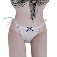 thumbnail image 1 of Ropa interior de encaje sexy para mujer, ropa interior cómoda y sólida, bragas íntimas, Tanga Fridja  nalpqowj44126, 1 of 5