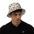 thumbnail image 6 of Kdxio Reflective Bucket Hat - German Shepherd Dog Print Bucket Hat for Men,Women, 6 of 9