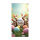 thumbnail image 1 of Cortina de Pascua para puerta Cubierta con conejito Tapiz decorativo Fiestas Cortina para puerta Tapiz Cubierta para puerta Decoración para fiestas, 1 of 1
