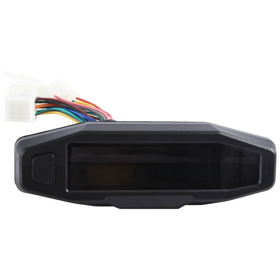 Universal Speedometer Tachometer Oil Gauge HD Screen Digital Meters Instrument Cluster Turn Signal Light(A)