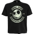 thumbnail image 1 of Nightmare Before Christmas T-Shirt Adulte Jack Skellington Crest Phosphorescent, 1 of 2