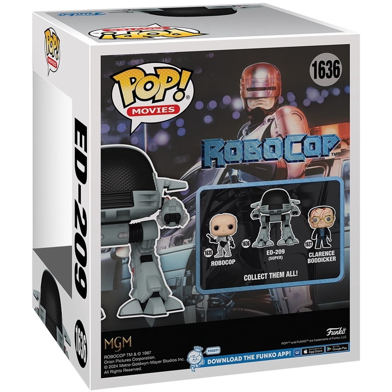 Funko POP! Super 6'': RoboCop - ED-209 - Walmart.com