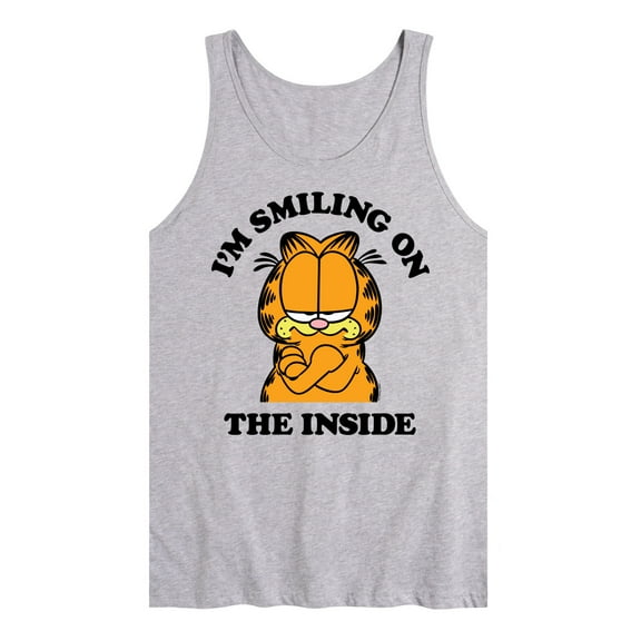 Garfield - Smiling On The Inside - Men's Jersey Tank Top