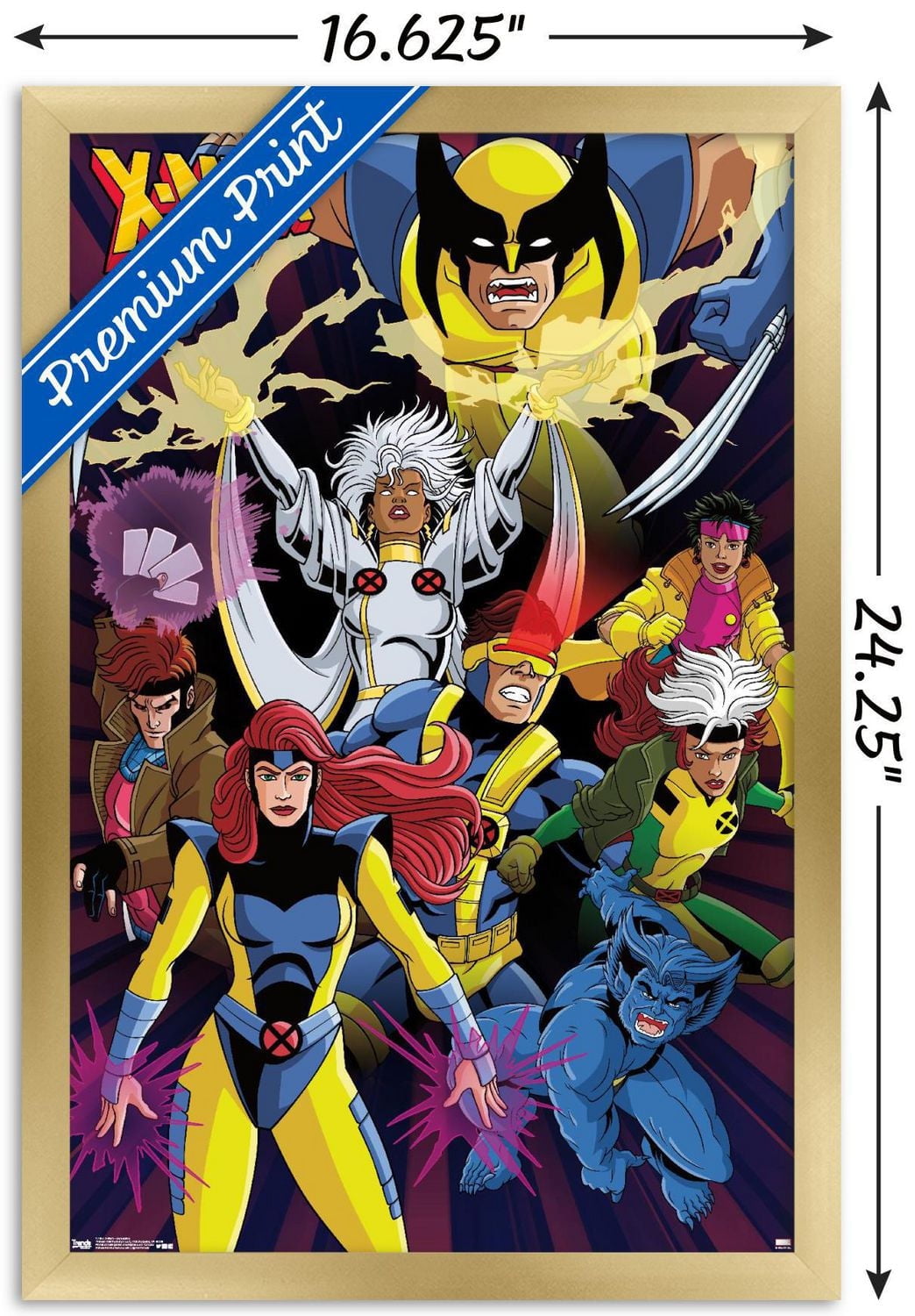 Marvel Comics - The X-Men - Awesome Wall Poster, 22.375" x 34"