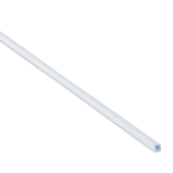 Square Styrene Tubing - 1/8", Pkg of 7