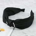 thumbnail image 6 of Unique Bargains 1 Pc Faux Pearls Tie Headbands for Women Black, 6 of 6