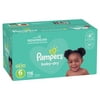 Pampers Baby-Dry Extra Protection Diapers, Size 6, 116 Count