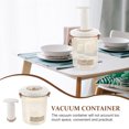thumbnail image 4 of Vacuum Sealed Container Food Storage Box Vacuum Container Kitchen Vacuum Grain Box with Hand Pump, 4 of 9