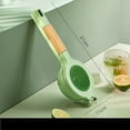 thumbnail image 4 of Lemon Citrus Juicer Strong Metal Wooden Handle Ergonomic Design Food Grade Coating Hand Juicer, 4 of 8