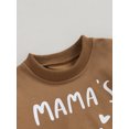 thumbnail image 5 of Bagilaanoe Toddler Baby Girl Boy Casual Sweatshirt Long Sleeve Letter Print Pullover 6M 12M 18M 24M 3T Kids Fall Loose Tee Tops, 5 of 8