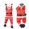 thumbnail image 2 of Huge Christmas Santa Claus Climbing Rope Ladder Santa Claus Christmas Tree Decoration Inflation Outdoor Santa Claus Doll Pendant, 2 of 5
