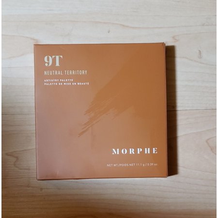 MORPHE 9D Neutral Territory Eyeshadow Palette NIB 9 Neutrally Stunning Shades