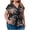 Black, variant on Aoochasliy Blouses for Women Fashion Woman Casual V-Neck Solid Print Short Sleeve T-Shirt Summer Plus Size Tops
