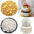 thumbnail image 2 of Bola de oro comestible para decoración de tartas, decoración de donas, postres, dulces, herramienta decorativa, 20g, 2 of 4