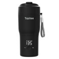 thumbnail image 1 of Tastee Heated Coffee Mug &ndash; 12oz Portable Travel Mug with 1℉ Precise Temperature Control, 8-Hour Heat Retention, 30W Fast Charging, Leak-P, 1 of 9