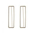 thumbnail image 4 of Personality Earrings Leaves Beautiful Diamond Earrings Irregular Mesh, 4 of 9