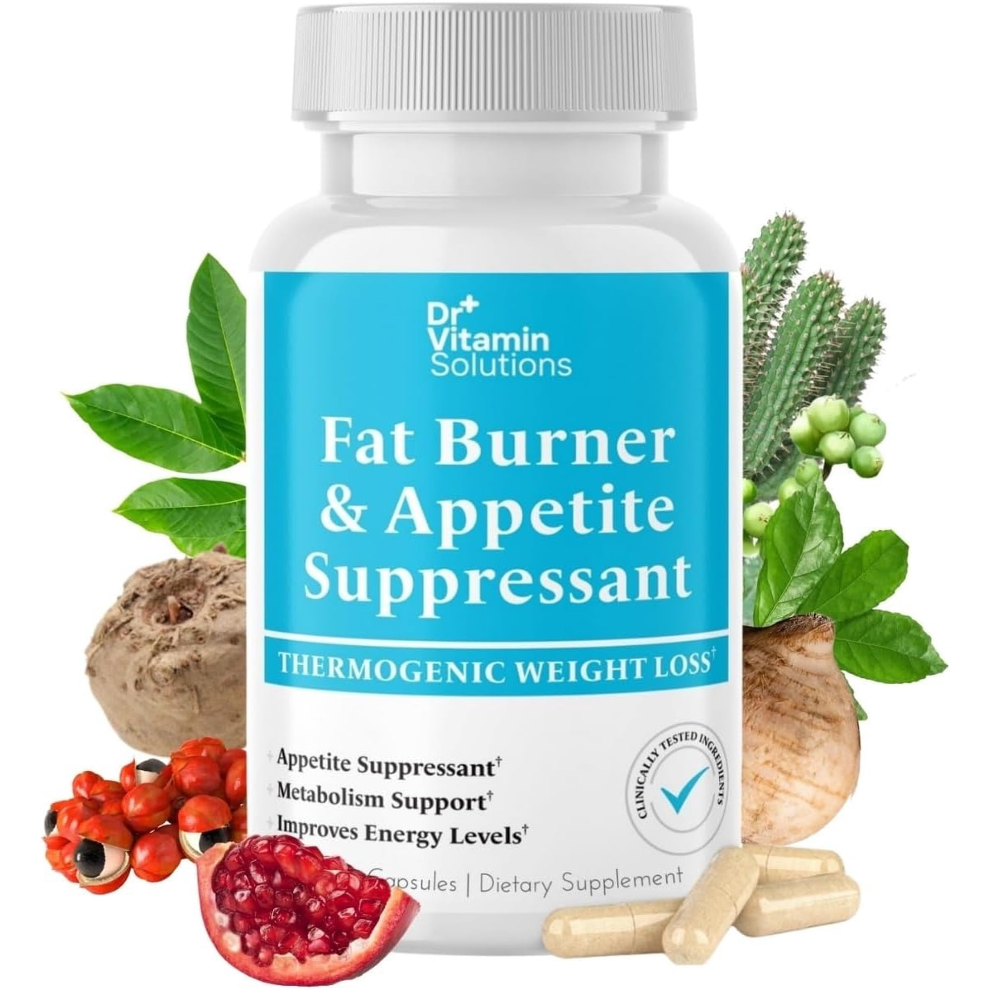 Dr. Vitamin Solutions Appetite Suppressant, Dietary Supplement, 30 Capsules