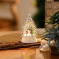 thumbnail image 1 of PEONAVET Christmas Tree Fall Snow Lantern Christmas Tree Snowman Santa Glittering Fall Decorations for Home Thanksgiving Fall Decor Christmas Home Decoration100ml, 1 of 1