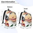 thumbnail image 3 of Lsque Sml Jeffy Pattern Canvas Daypack, Durable Backpack, High-quality Versatile Backpack,Vintage Compact Backpack-Medium, 3 of 6