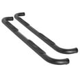 thumbnail image 5 of Rampage by RealTruck Step Bars with No-Slip Step Pad | Pair, 3" Round Bent Steel, Textured Black | 8825 | Compatible with 1987 - 2006 Jeep YJ & TJ, 5 of 7
