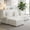 Beige, variant on Arouseden 104" Black Sectional Couch,Oversized Deep Seat Sofa with Large Backrest and 3 Pillows,Left Facing Sectional Sofa with Chaise,Modern Cloud Couch for Living Room