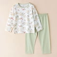 thumbnail image 2 of Toddler Baby Girl Fall Clothes Long Sleeve Hoodie Sweatshirts Pants Set Winter Outfits 6-12 Months 12-24 Months 2t 3t 4t 5t 6t 7t 8t 9t Children,Durable 3-4 Years, 2 of 7