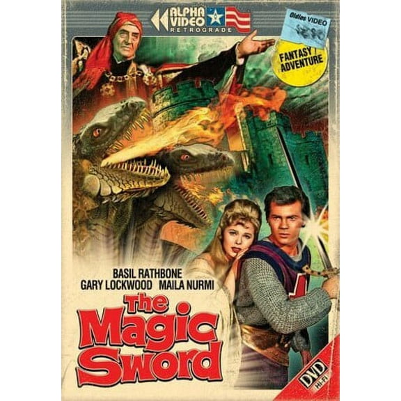 The Magic Sword (Alpha Video Retrograde) (DVD), Alpha Video, Action & Adventure