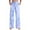 Light Blue, variant on Azrian Womens Plus Size Pajamas Pants, Loump Trousers for Womens Women's Summer Fashion Casual Printed Elastic Waist Pajama Pants Trousers